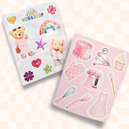 Plantilla de stickers personalizados - 15 piezas