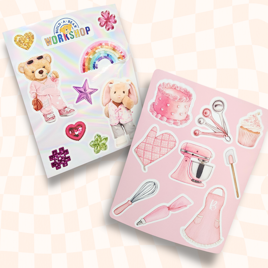 Plantilla de stickers personalizados - 15 piezas